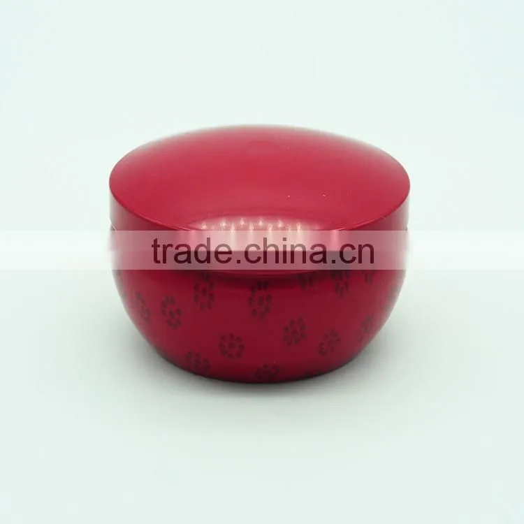 Black travel tin candle/Aroma Tin candle/Tin metal candle/Tins massage candle