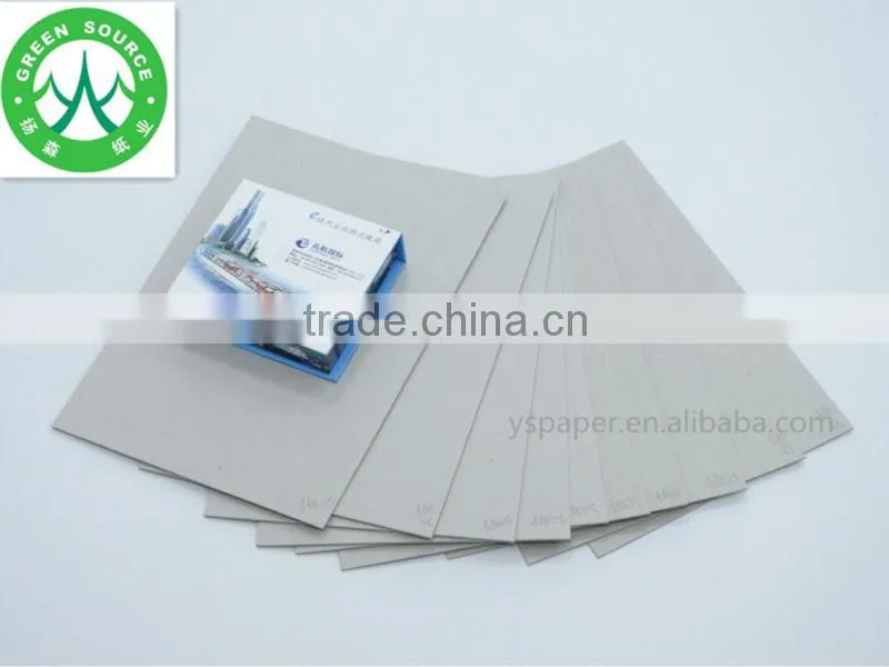 650 g Both side grey chipboard paper/grey boardpaper