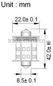 360 deg 42 mm all Round festoon LED navigation light cone end type