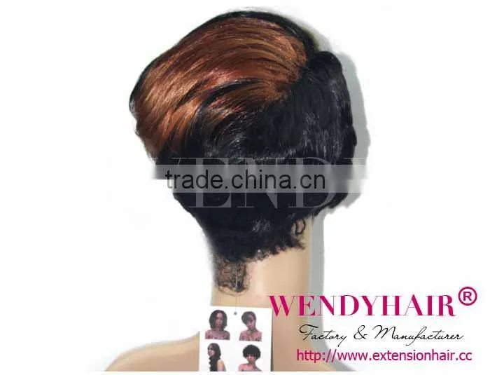 Wendy synthetic wig short hair wholesale price no shedding best quality