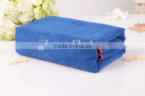 60*90cm Car Dry Towel Blue Absorbent Soft Terry Microfiber Car Care Cleaning Cloth/Towel