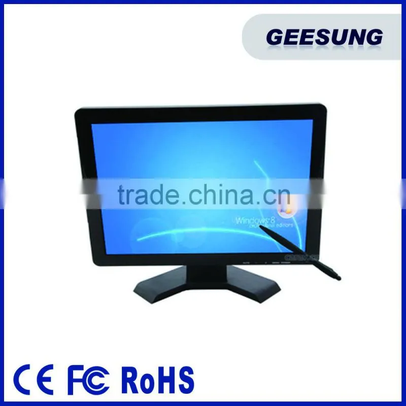 19 inch LCD touch screen monitor -1366*900 resolution & VGA