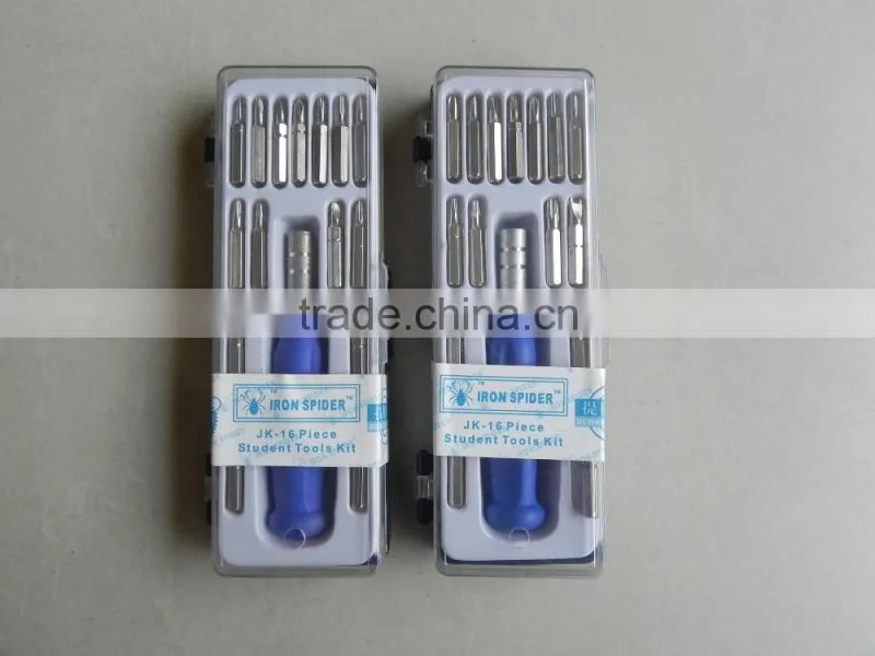 screwdriver set,16pcs screwdriver bit set,multi set of screwdriver