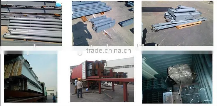 Light steel structure prefabricated warehouse workshop building price