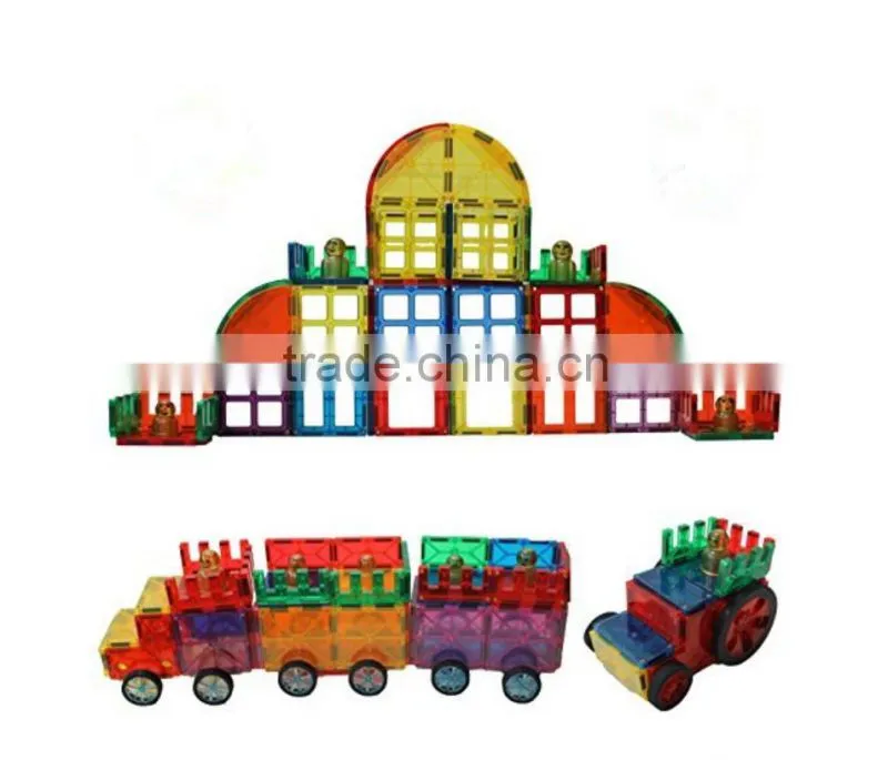 Puzzle magnetic toy magformers kids plastic magnetic construction set