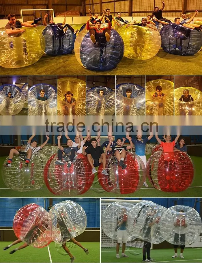Cheap bumper ball human sized soccer bubble ball bubble soccer ball for sale