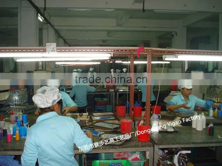 China factory custom 3D company logo PVC rubber patches/silicone patch