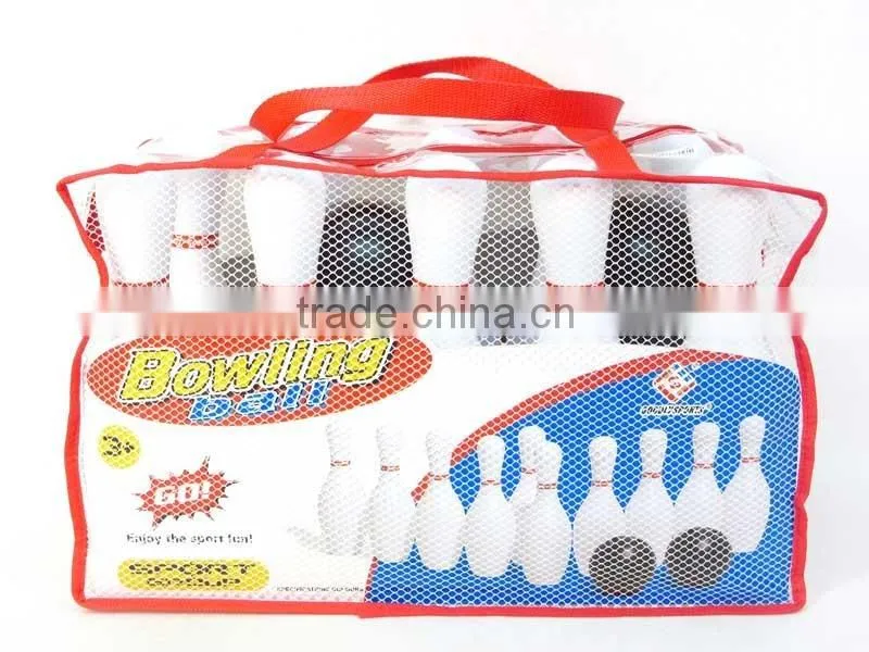Hot sport Plastic bowling pins/bowling ball, bowling games for Wholesale for children, EB034168