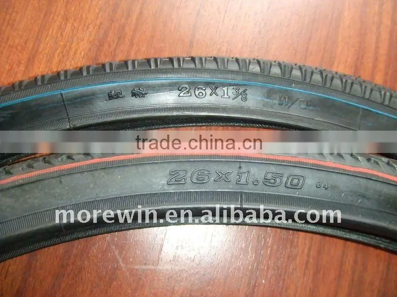 color bicycle tire