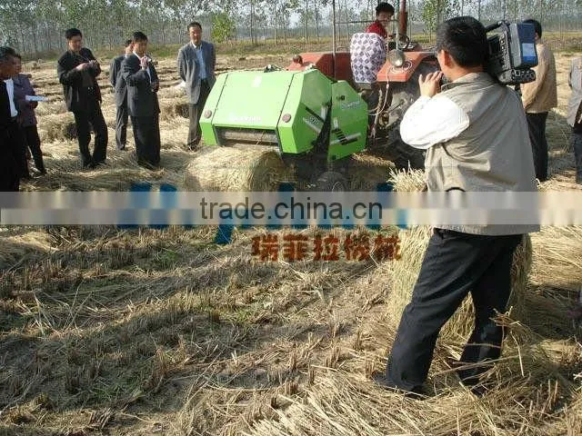 Straw bander/baling machine