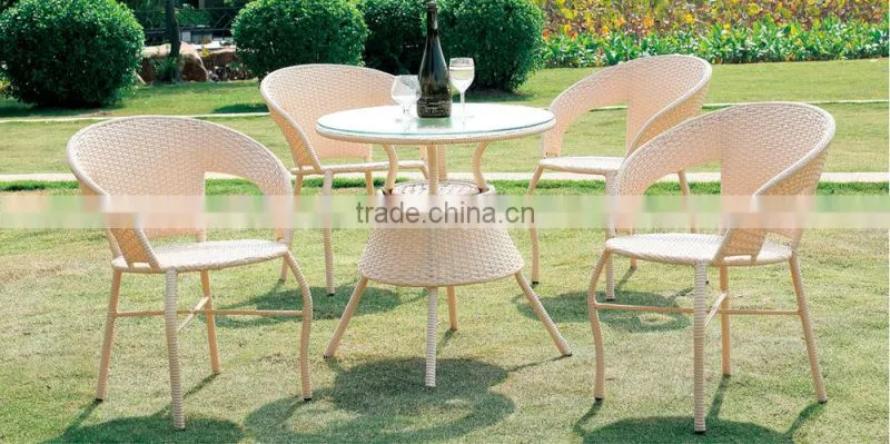 Mimosa Outdoor Furniture Australia 5 piece Resin Wicker Table Chair Set