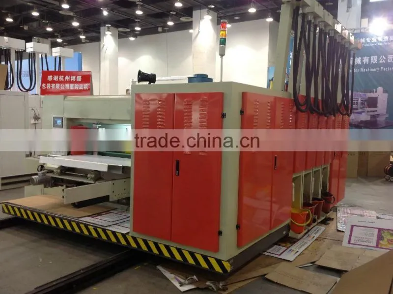 Automatic corrugated carboard carton box making machine prices
