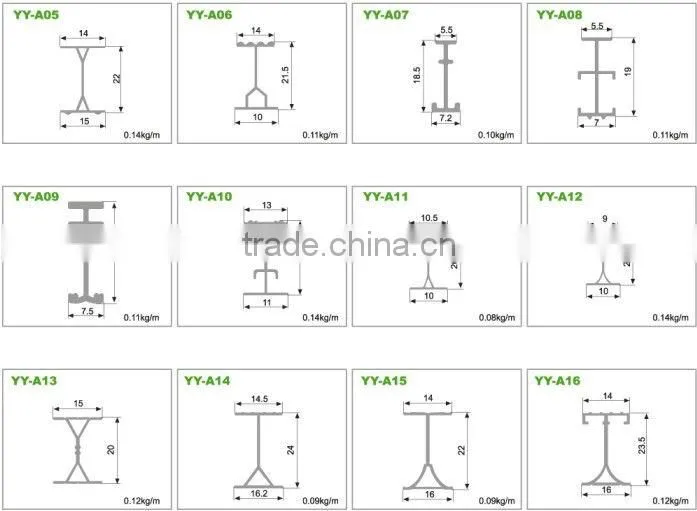 Aluminum Curtain Rod, aluminium curtain track