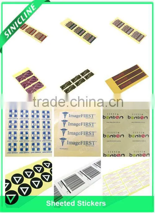 Sinicline 2015 Personalized Bottle Labels Waterproof Logo Sticker