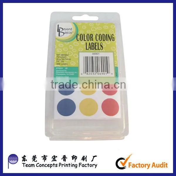 custom printing sticky label