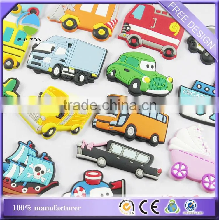 transport vehicle transportation means plastic rubber fridge magnet