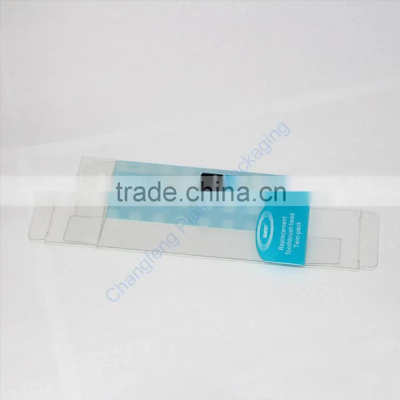 Clear Plastic Packaging Box for Facial Brush