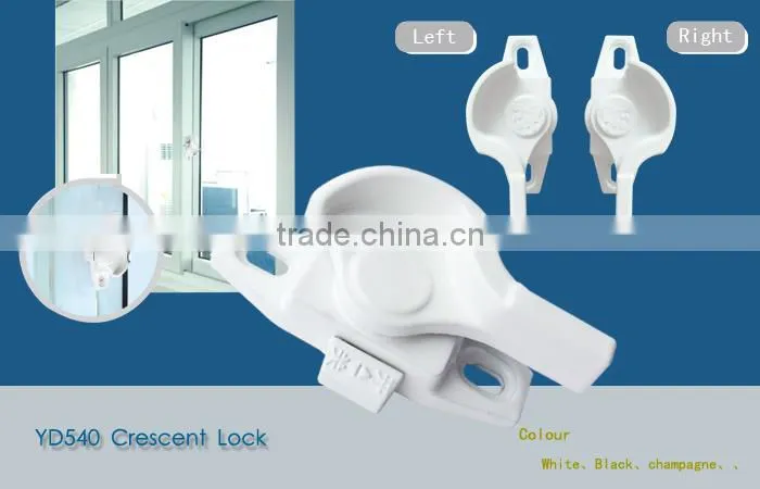 Crescent Window Lock With Switch,Window Hardware