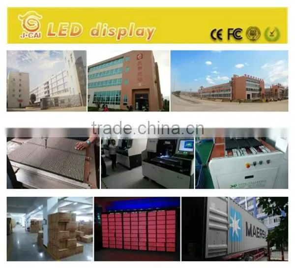 colorful Led display sign for bus