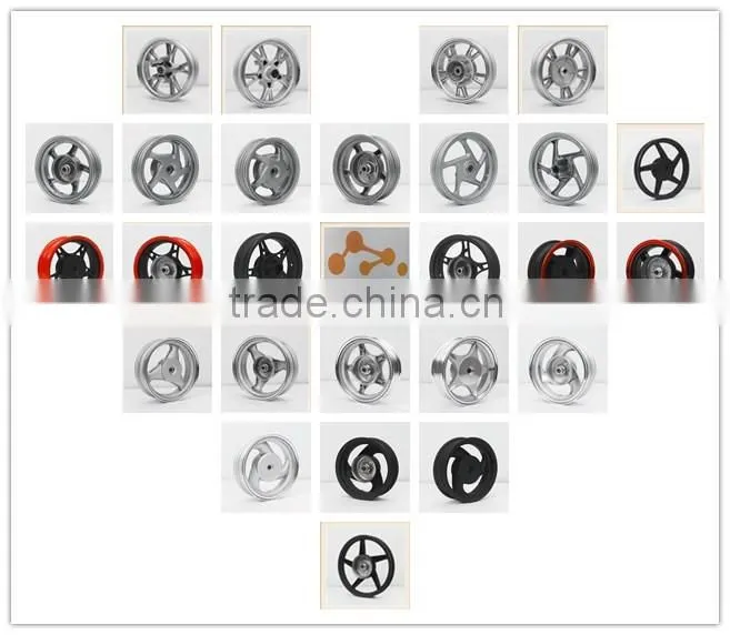 3.5-13 inch aluminum alloy wheel, motorcycle wheel rim