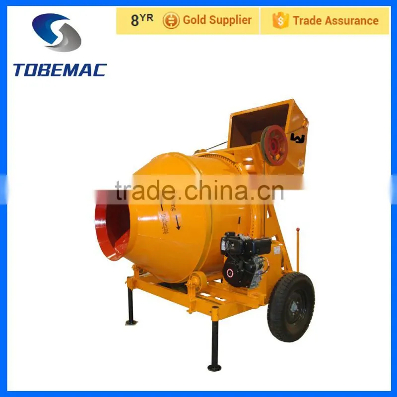 2015 TOBEMAC concrete mixer with wire hopper JZG 350