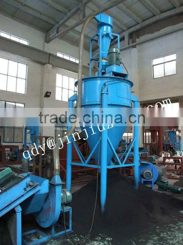 Tire fiber separator machine / waste tyre recycling machine