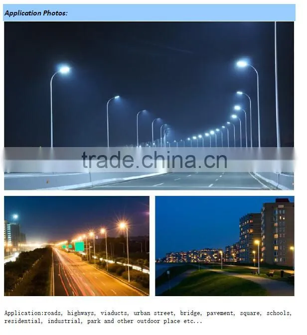 Beam angle adjustable silver surface led street light 300w for 3years guarantee