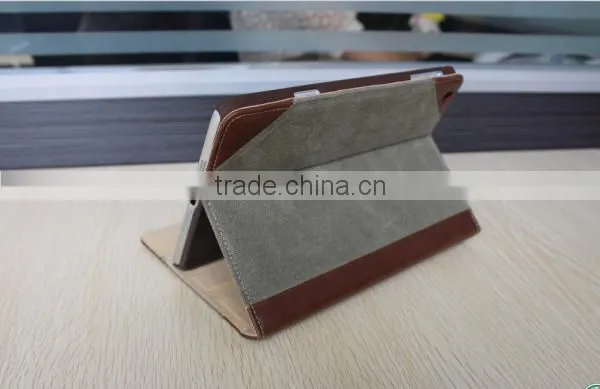 China manufacturer leather flip case for ipad, for ipad4 case, for ipad3 cover
