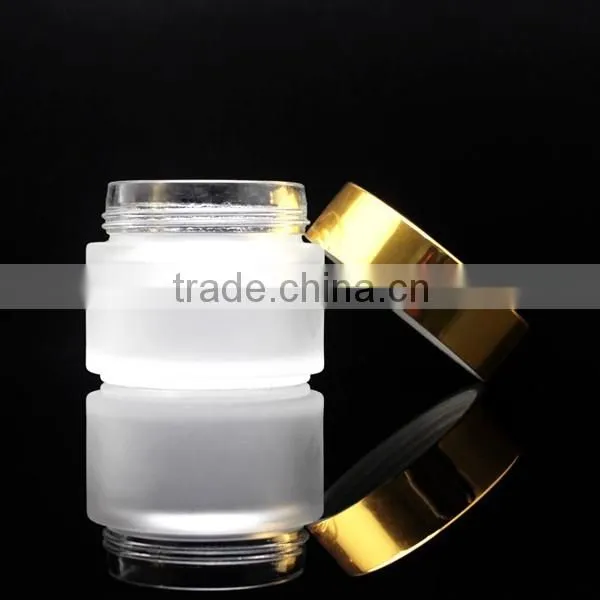 high grade glass cream jar 5g 10g 30g 50g 100g