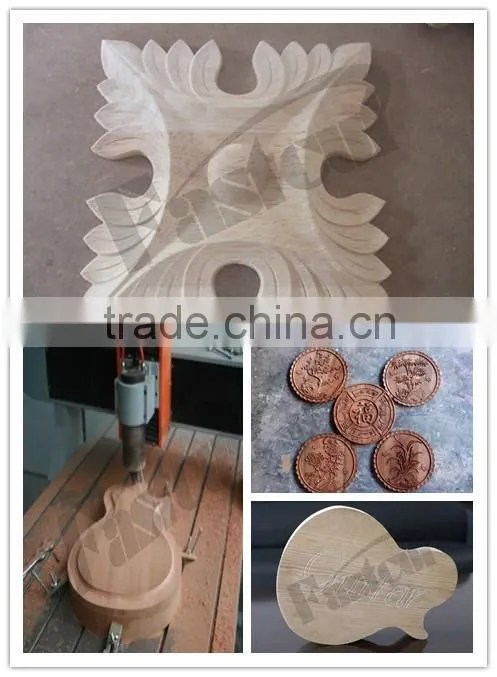 High precison factory price logo signs cnc wood engraving machine