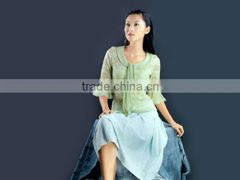 Special offer nylon spandex lace/ stretched lace for women garment APN5797
