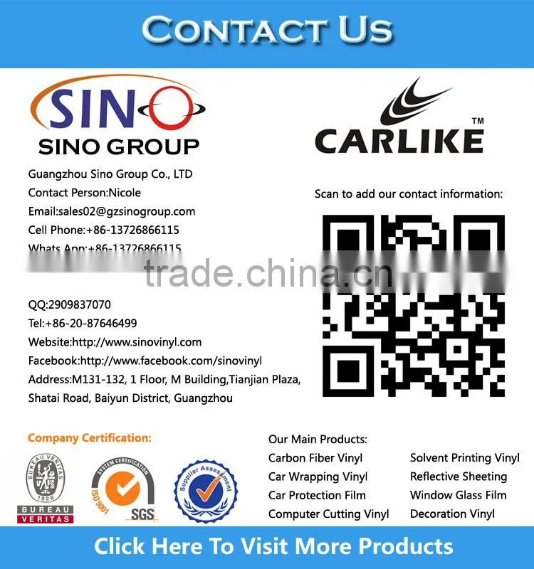 SINO Printing Material PVC Roll Cold Lamination Flooring Film
