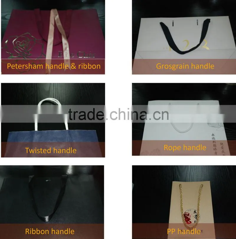 LUXURY PAPER BAGS WITH HANDLE