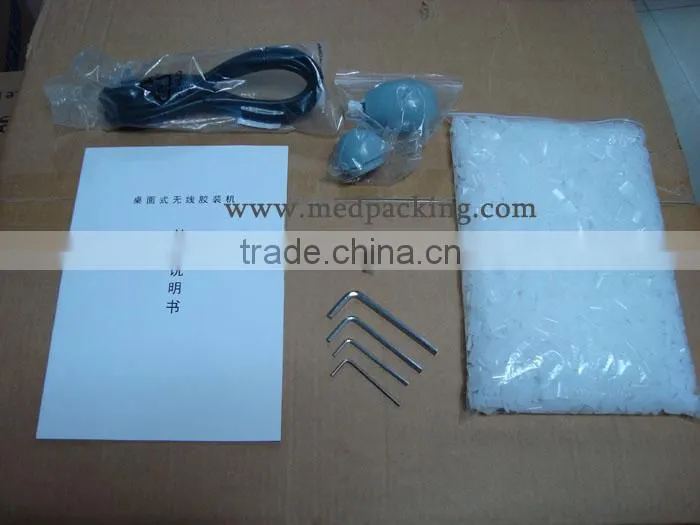 Hot selling Adjustable temperature Wire-o Glue Binding Machine