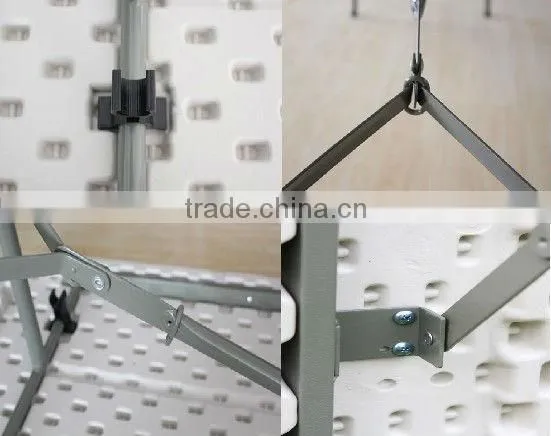 8FT Plastic Folding in half Wedding Table