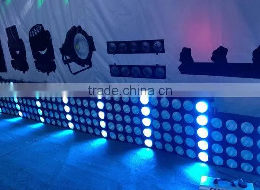 best selling ce rohs approval high power 25pcs * 10w rgb 3in1 led matrix light led color light party