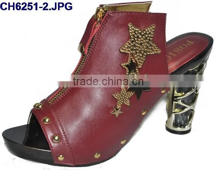 CH6251-4 Fashion women high heel /wholesale sandals for party