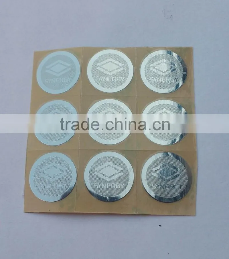 Accept custom electrical equipment electroforming label
