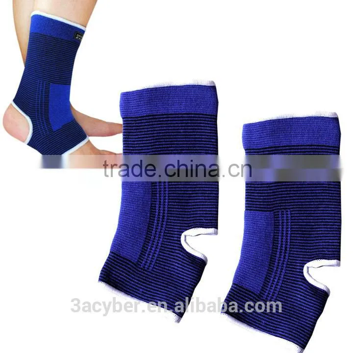 New 1 Pair Elastic Ankle Protector/ Ankle Brace/Ankle Support Blue 8.6"