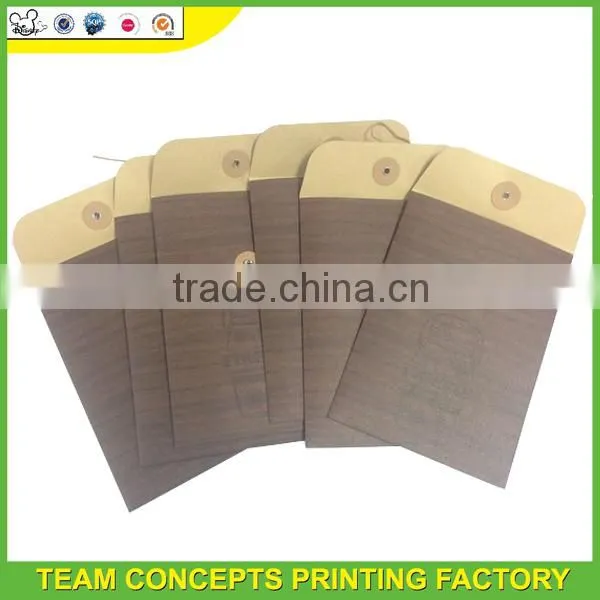 Paper string closure envelope