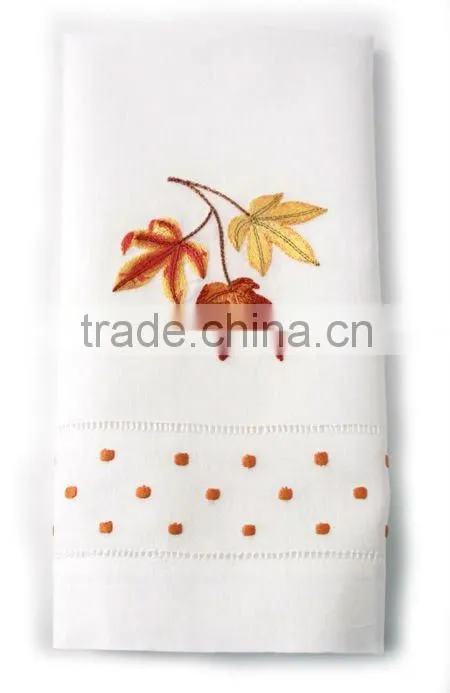 linen guest towel