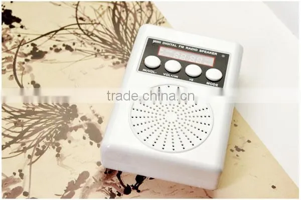 Robot-138 Portable card speaker, speaker with TF/Micro SD card/USB disks, radio fm