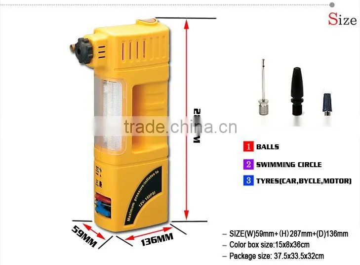 rechargeable mini air compressor(LS4016)
