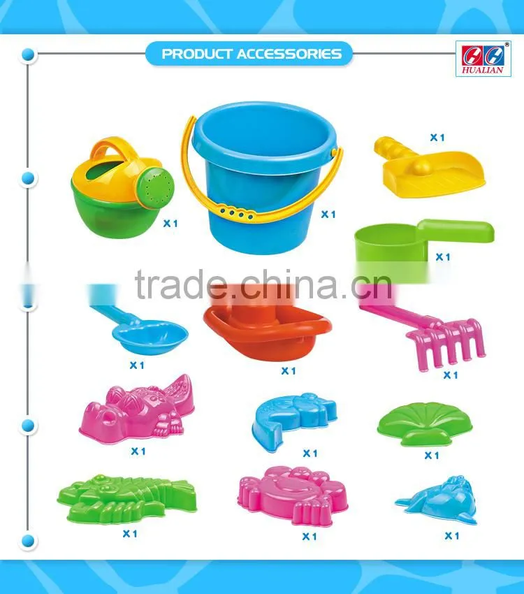 2015 Newest & Hot Summer Toys Sand Beach Square Table Toy With Barrel