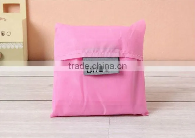 Various types of polyester foldable shopping bag with custom logo