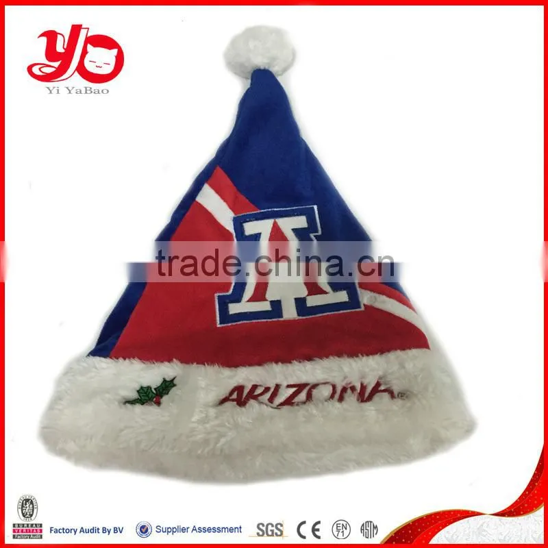 2015 Wholesale Soft Plush Toy Snowman Christmas Hat
