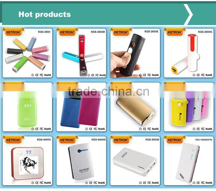 lighter solar energy 4000mah portable power supply for laptop