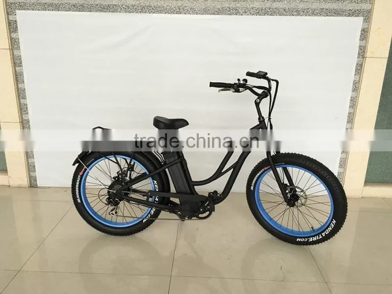 rear bafang drive romai electric bicycle lady hummer cruiser china