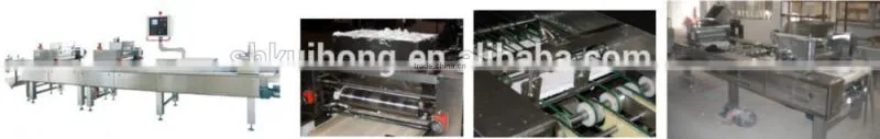 KH full automatic chocolate coated wafer machine / wafer baking equipment for sale price