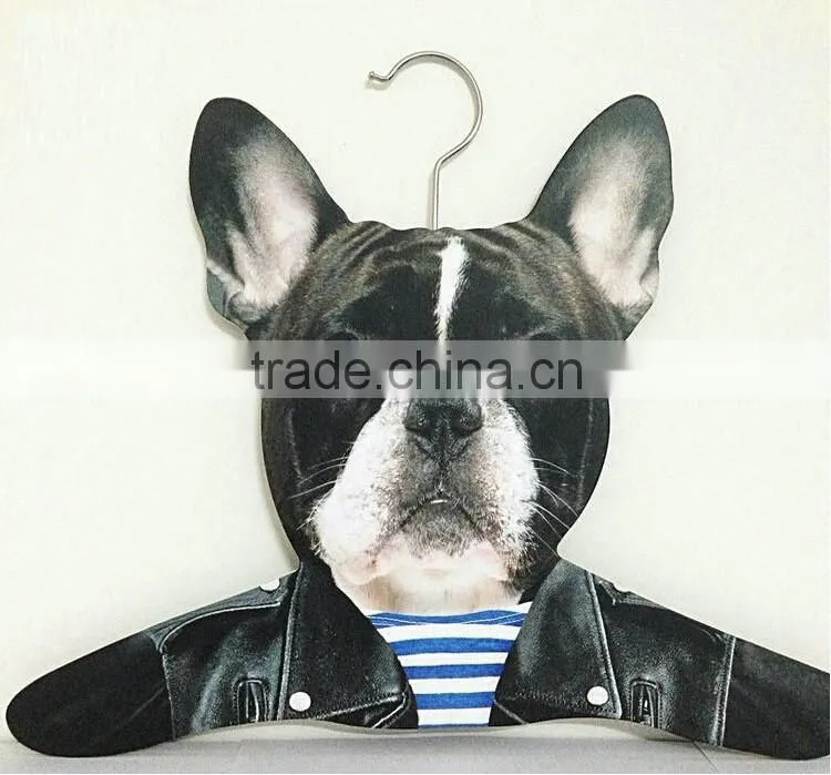Innovative Creative Animal Clothes Hanger OEM Cartoon Animal Plastic Baby Clothes Hanger